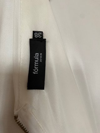 Vestido Blanco Sin Mangas