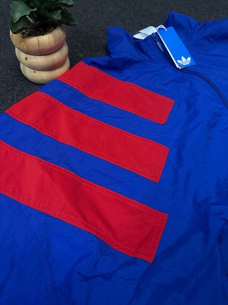 Chaqueta Adidas Azul y Roja