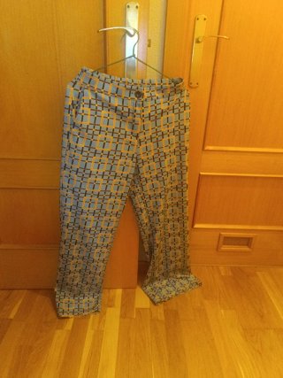 Pantalones Estampados Geométricos
