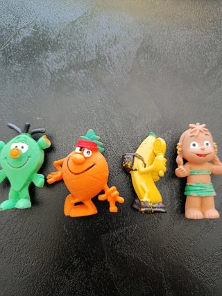 Set de 4 Gomas de Borrar Fruitis