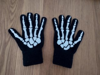 Guantes Esqueleto Halloween