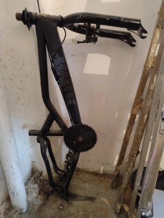 Cuadro Bicicleta Monty Antiguo