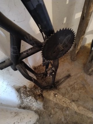 Cuadro Bicicleta Monty Antiguo