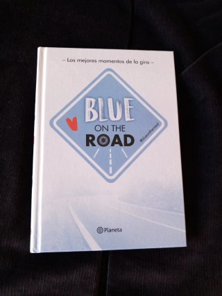 Cuaderno de firmas Blue on the road