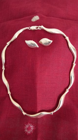 Conjunto de Joyas en Plata 925