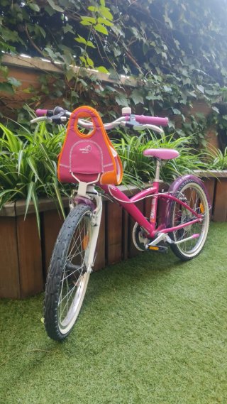 Bicicleta Paseo Niña Rosa