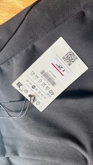 Pantalones Negros Bershka