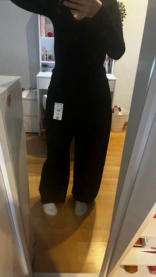 Pantalones Negros Bershka