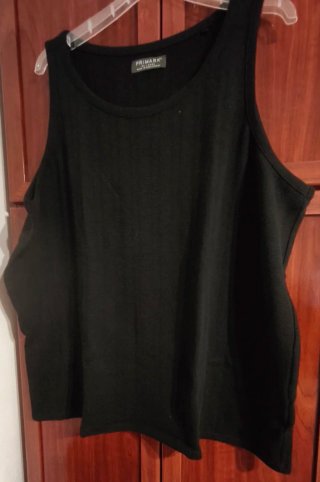 Camiseta tirantes gofrada Primark Talla 3XL