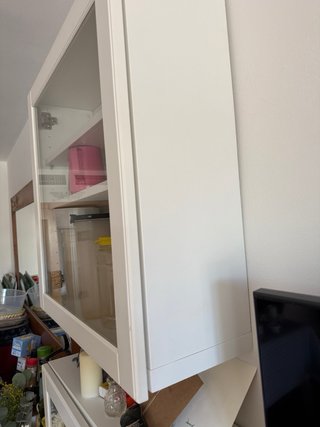 Mobile Ausiliare con Porta in Vetro