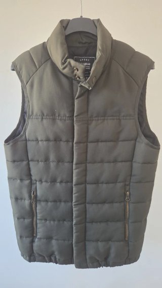 Chaleco Acolchado Pull&Bear Verde Oliva
