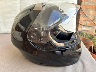 Casco Moto Integral Negro