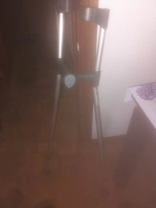 Muletas de aluminio