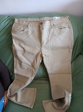 Vaqueros Pitillo Beige Denim Co. Talla 44