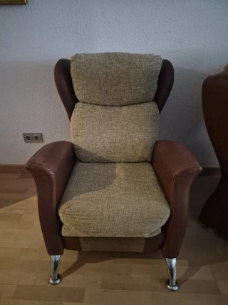 Sillón Reclinable Combinado