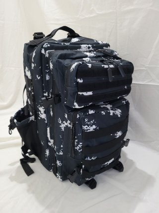 MOCHILA 50 LITROS TACTICA MILITAR CAMUFLAJE BLANCO
