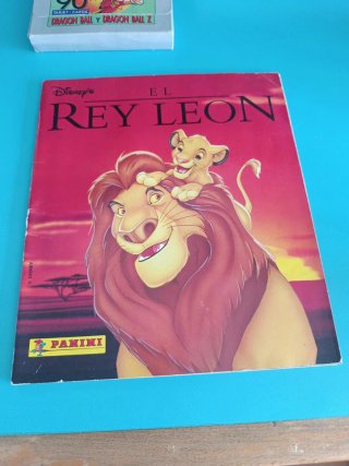 Álbum de Cromos El Rey León Panini