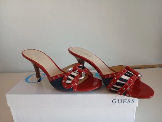 Sandalias Guess Rojas Talla 36
