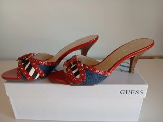 Sandalias Guess Rojas Talla 36