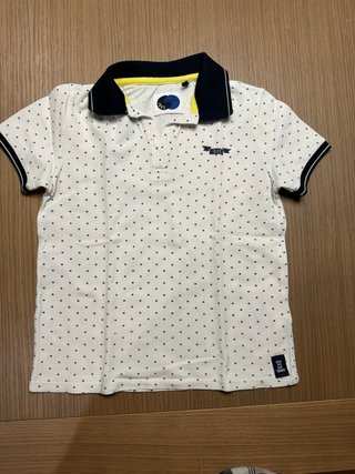 Polo IKKS estampado para niño