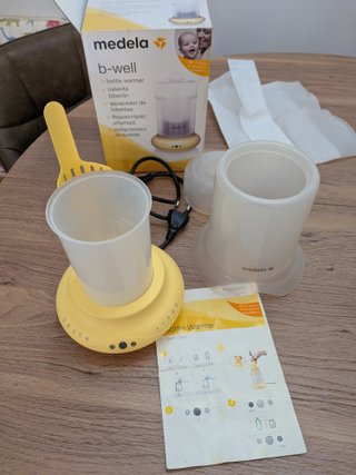 Calienta biberones Medela b-well