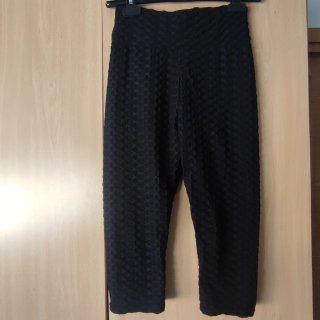 Leggings Negros Texturizados