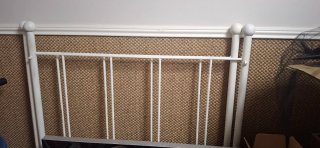 Cabecero de Forja Blanco para Cama de 90