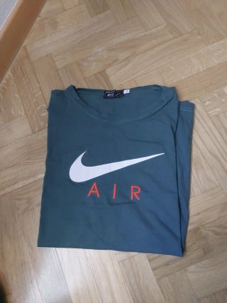 Camiseta Nike Air Verde Azulado Talla