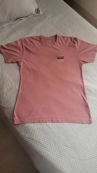 Camiseta Vans Rosa Talla M