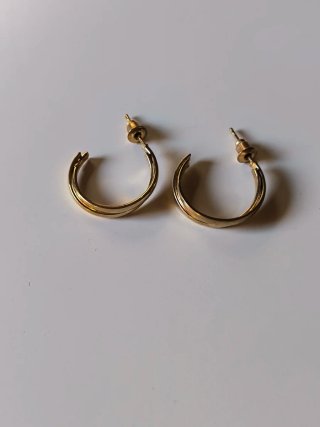 Pendientes aro dorados