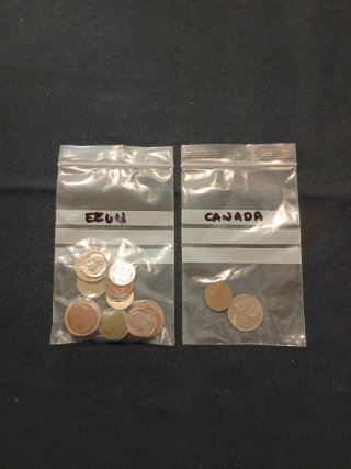 Lote de Monedas de EE. UU. y Canadá