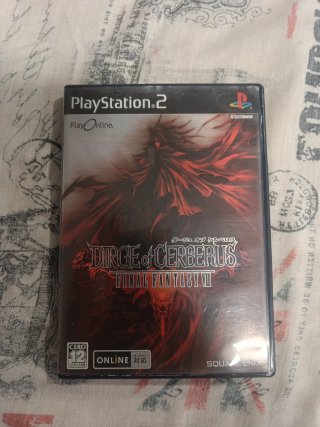 Dirge of Cerberus Final Fantasy VII PS2 japonés