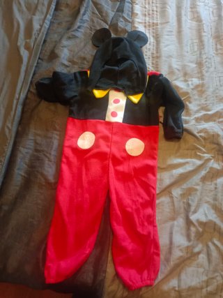 Disfraz Mickey Mouse 1-2 años