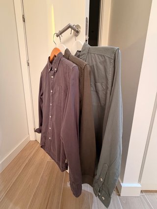 Camisas Scalpers Verdes, gris oscruro, azul