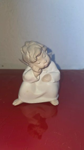 Figura Angelito de Porcelana Lladró