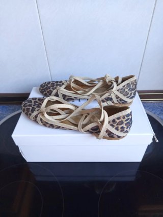 Bailarinas piel animal print T39