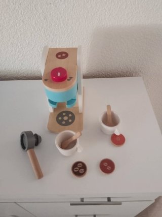 Cafetera de Juguete de Madera