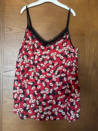 Camisa de tirantes Morgan estampada