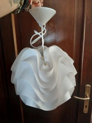 Lampadario bianco