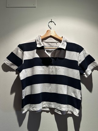 Polo marinero rayas manga corta talla S