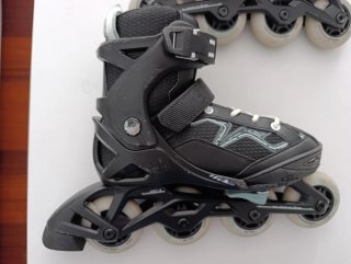 Patines en línea Oxelo ajustables + bolsa