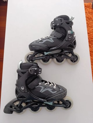 Patines en línea Oxelo ajustables + bolsa