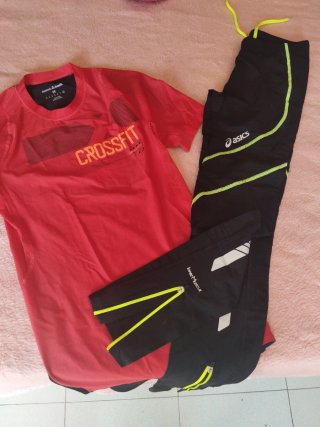 Pack Deportivo Reebok y Asics hombre