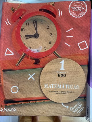 Libros texto 1 ESO
