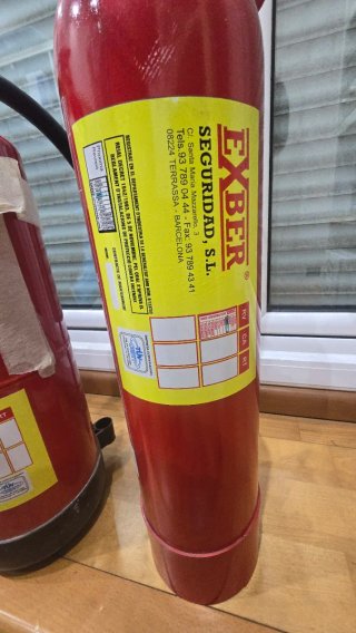 Extintores Exber (2 unidades) lote