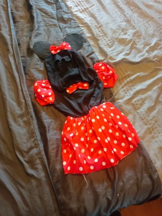 Disfraz Minnie Mouse 1-2 años