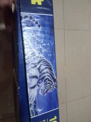 Puzzle 1000 Piezas Tigre Fluorescente