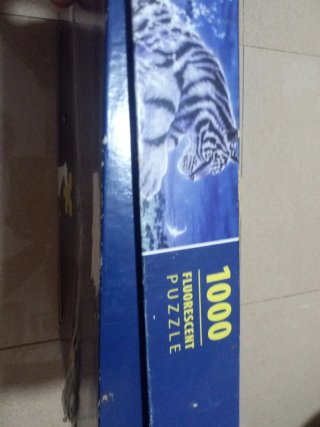 Puzzle 1000 Piezas Tigre Fluorescente