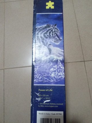 Puzzle 1000 Piezas Tigre Fluorescente