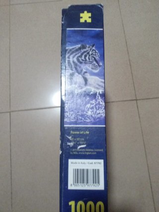 Puzzle 1000 Piezas Tigre Fluorescente